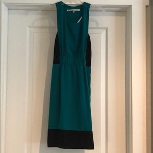 Teal Rachel Roy dress